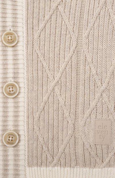 Хлопковый кардиган ELEVENTY, арт. EY9P40/X0094_001, фото 3