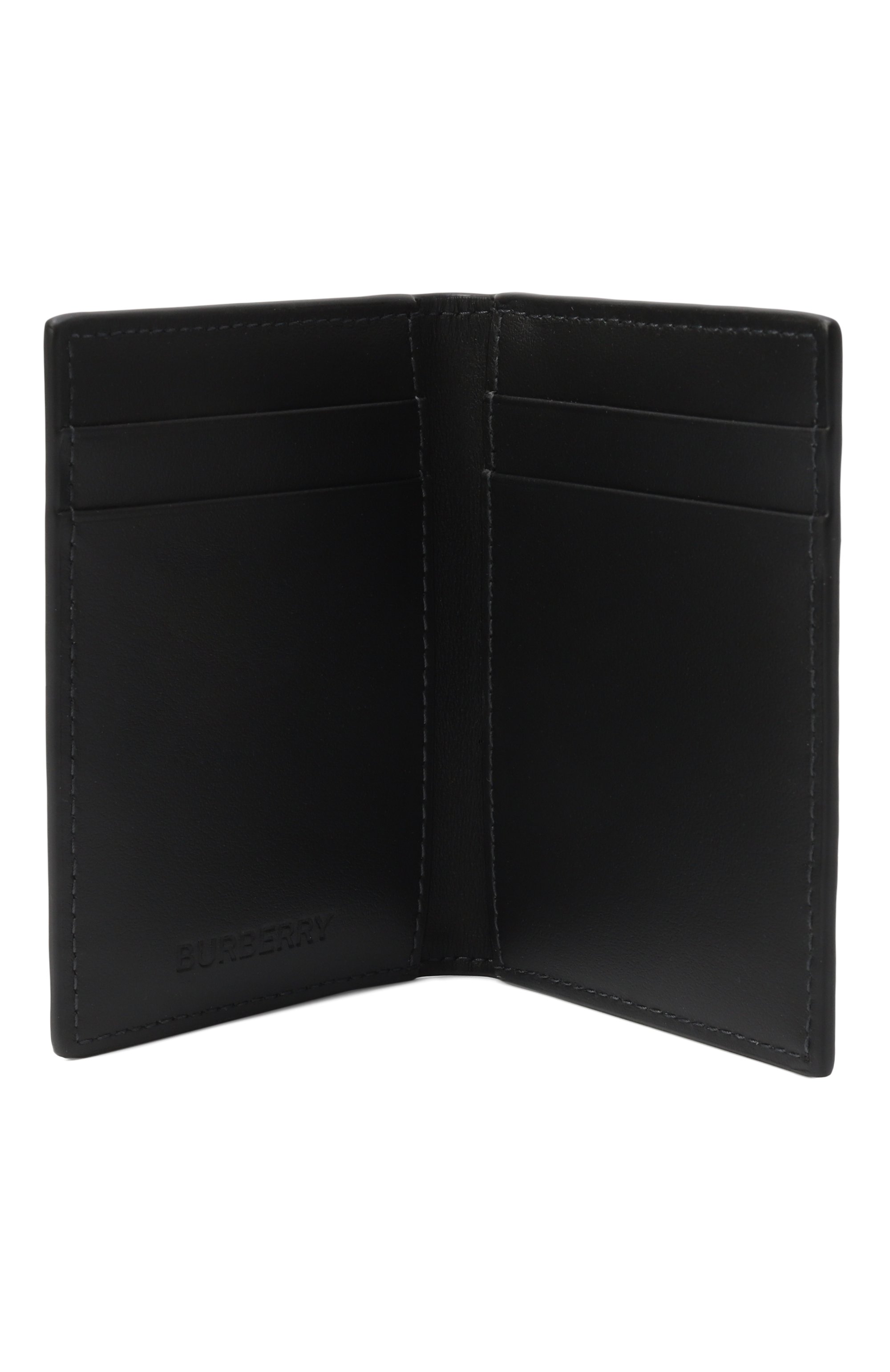 Футляр для кредитных карт BURBERRY темно-серого цвета по цене 38450 руб., арт. 8070195, фото 3 Футляр для кредитных карт BURBERRY, арт. 8070195, фото 3