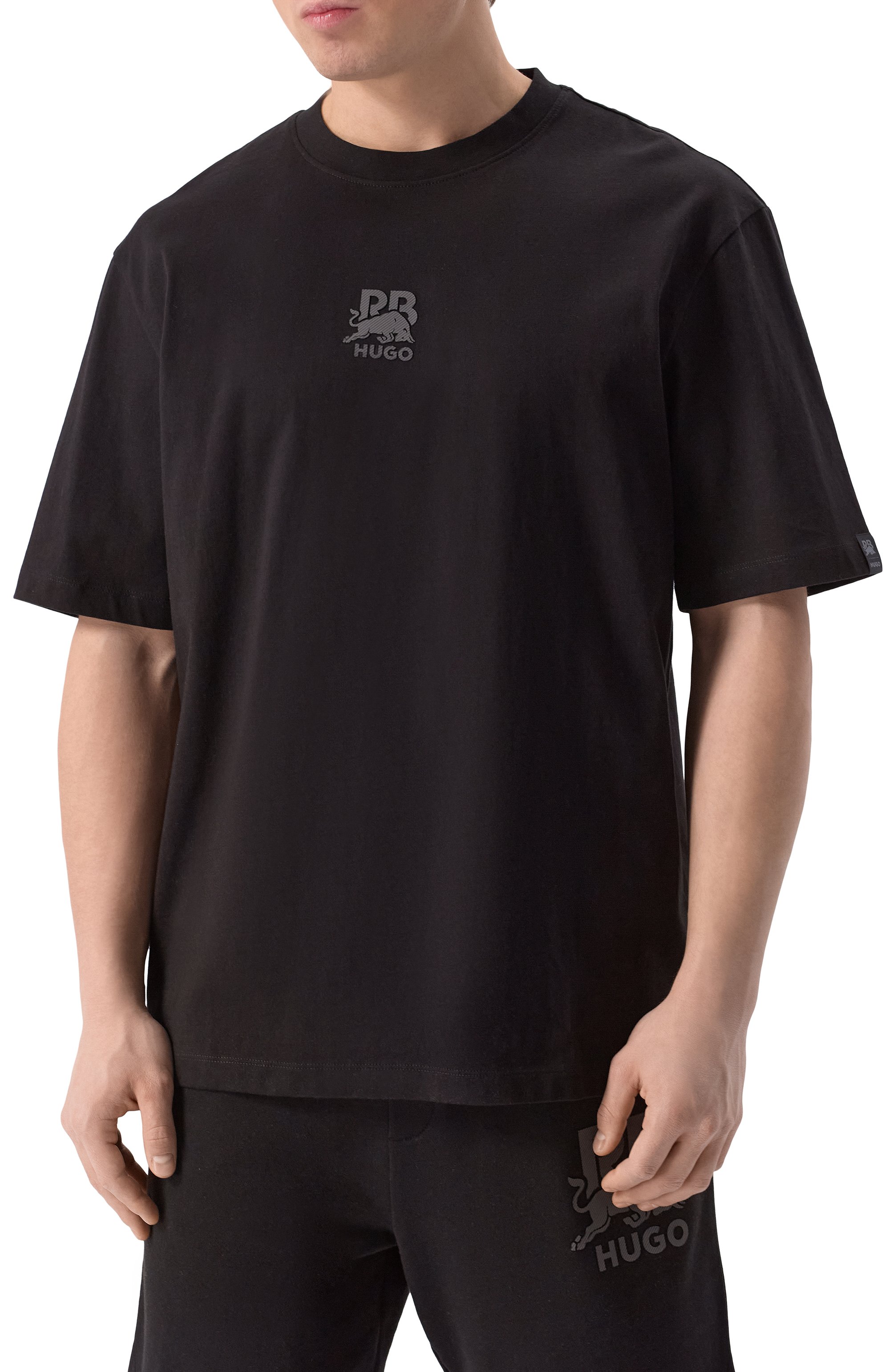 Хлопковая футболка hugo x rb HUGO, арт. 50542766, фото 3