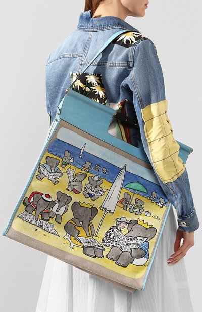 Сумка-шопер babar LANVIN, арт. LW-BGBT00-PLEB-P20, фото 5