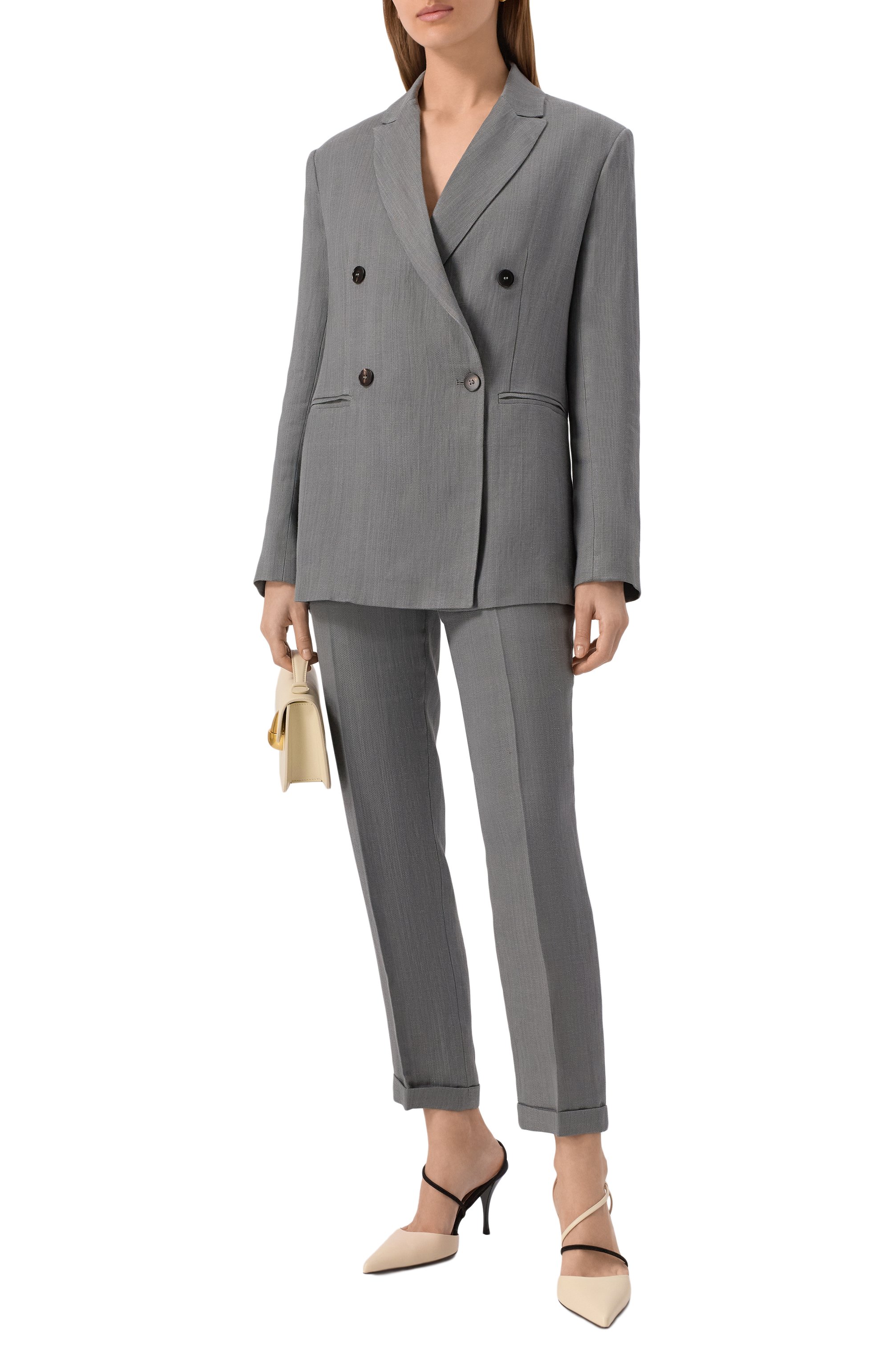 Жакет из вискозы и льна ANTONELLI FIRENZE, арт. N3835/974, фото 2