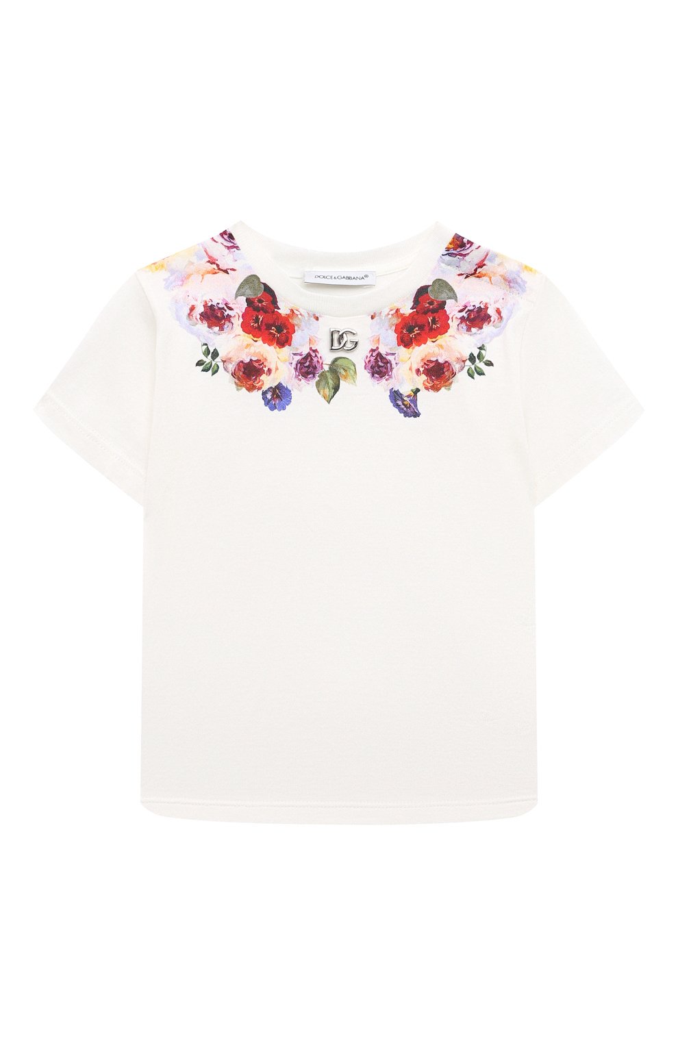 Хлопковая футболка DOLCE & GABBANA, арт. L2JTKT/G7M8I, фото 1
