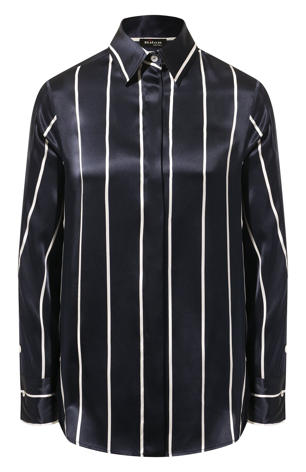 Шелковая блузка KITON, арт. D55442K0978C, фото 1