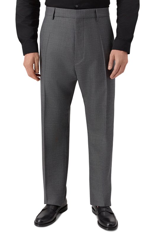 Шерстяные брюки Dsquared2 S74KB1061/D35243 Серый  S74KB1061/D35243 Фото 3