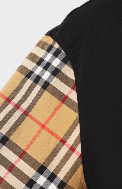 Хлопковая футболка BURBERRY, арт. 8007716, фото 5