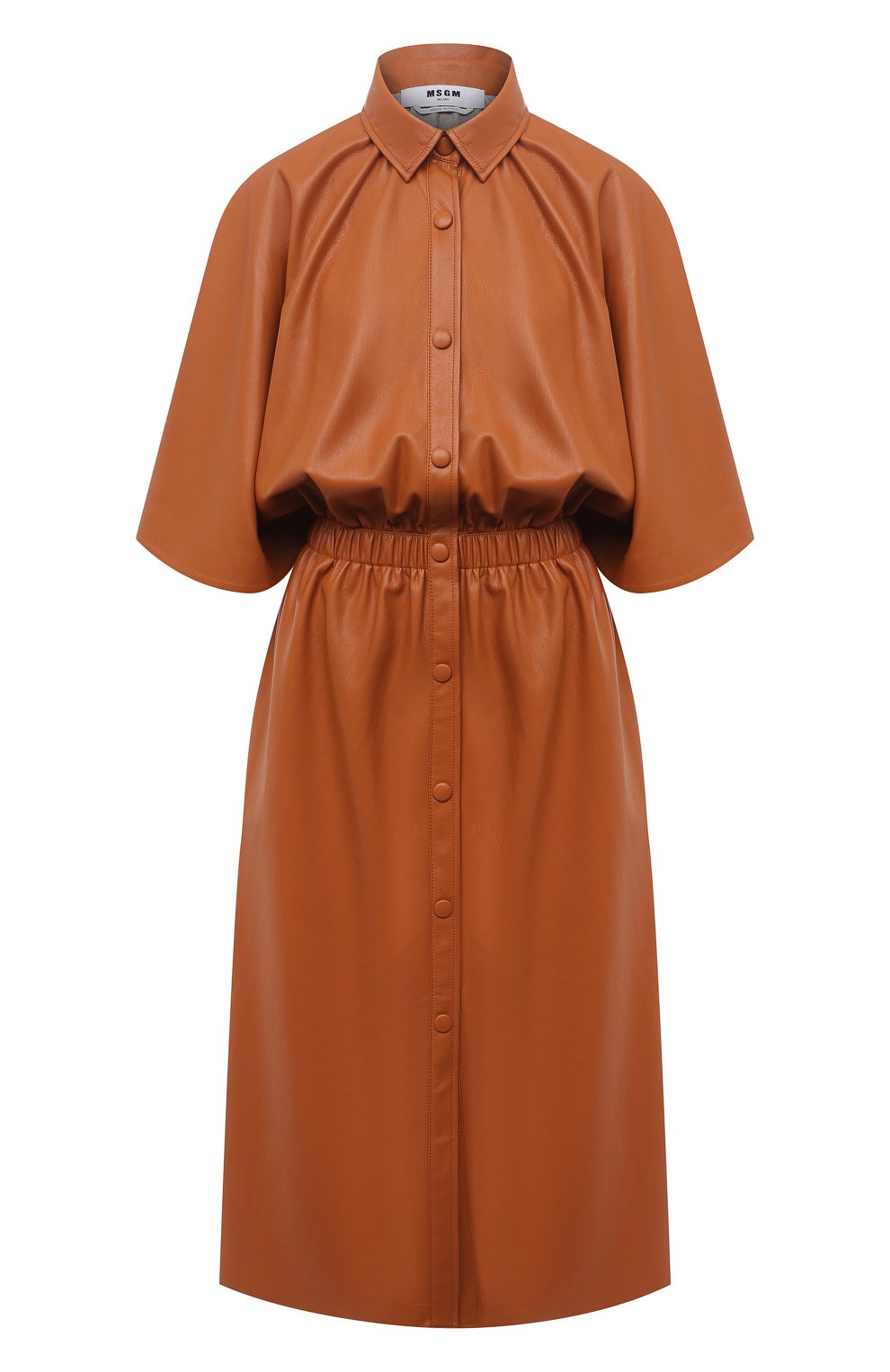 Платье из экокожи MSGM, арт. 3141MDA16 217616, фото 1