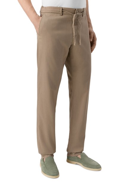 Брюки из лиоцелла и хлопка CANALI, арт. V1659/AV04338, фото 3