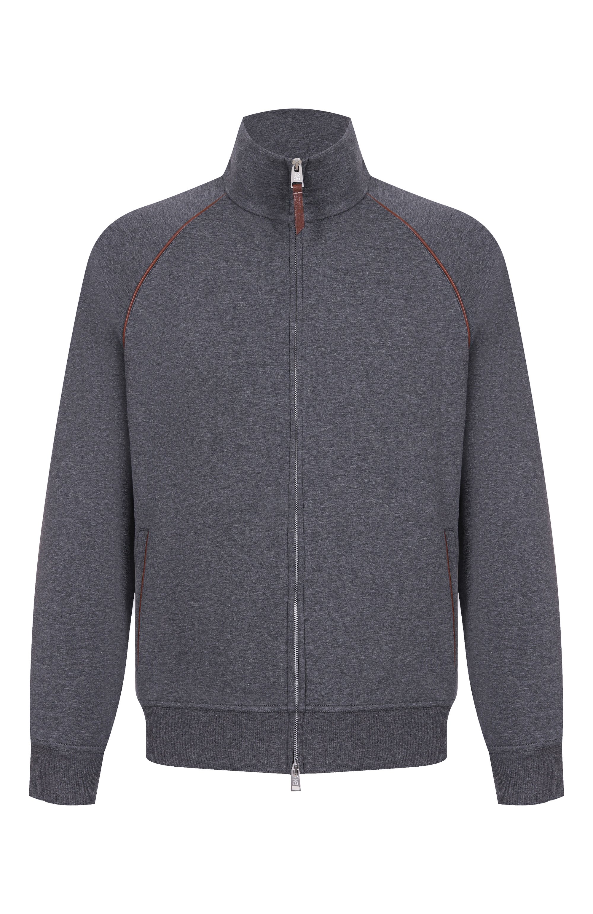 Хлопковая толстовка BRUNELLO CUCINELLI, арт. MW8639087G, фото 1