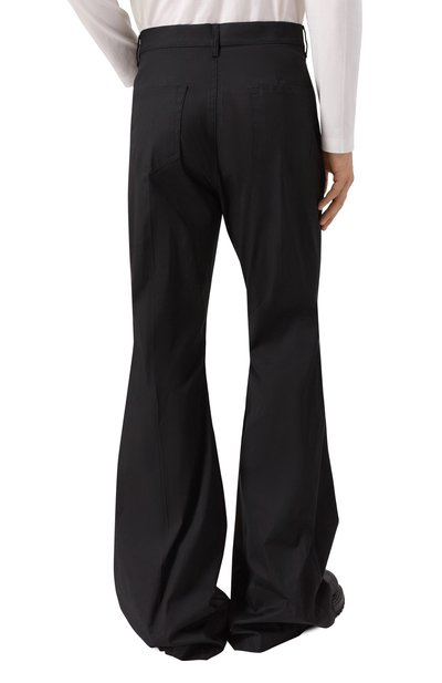 Хлопковые брюки RICK OWENS, арт. RU02E1335/TE, фото 4