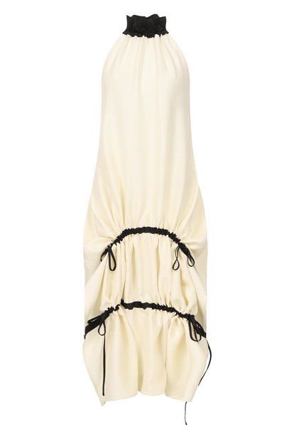 Женское платье YUZEFI, арт. CALISRA-ACETATE HALTER DRESS/SATEEN