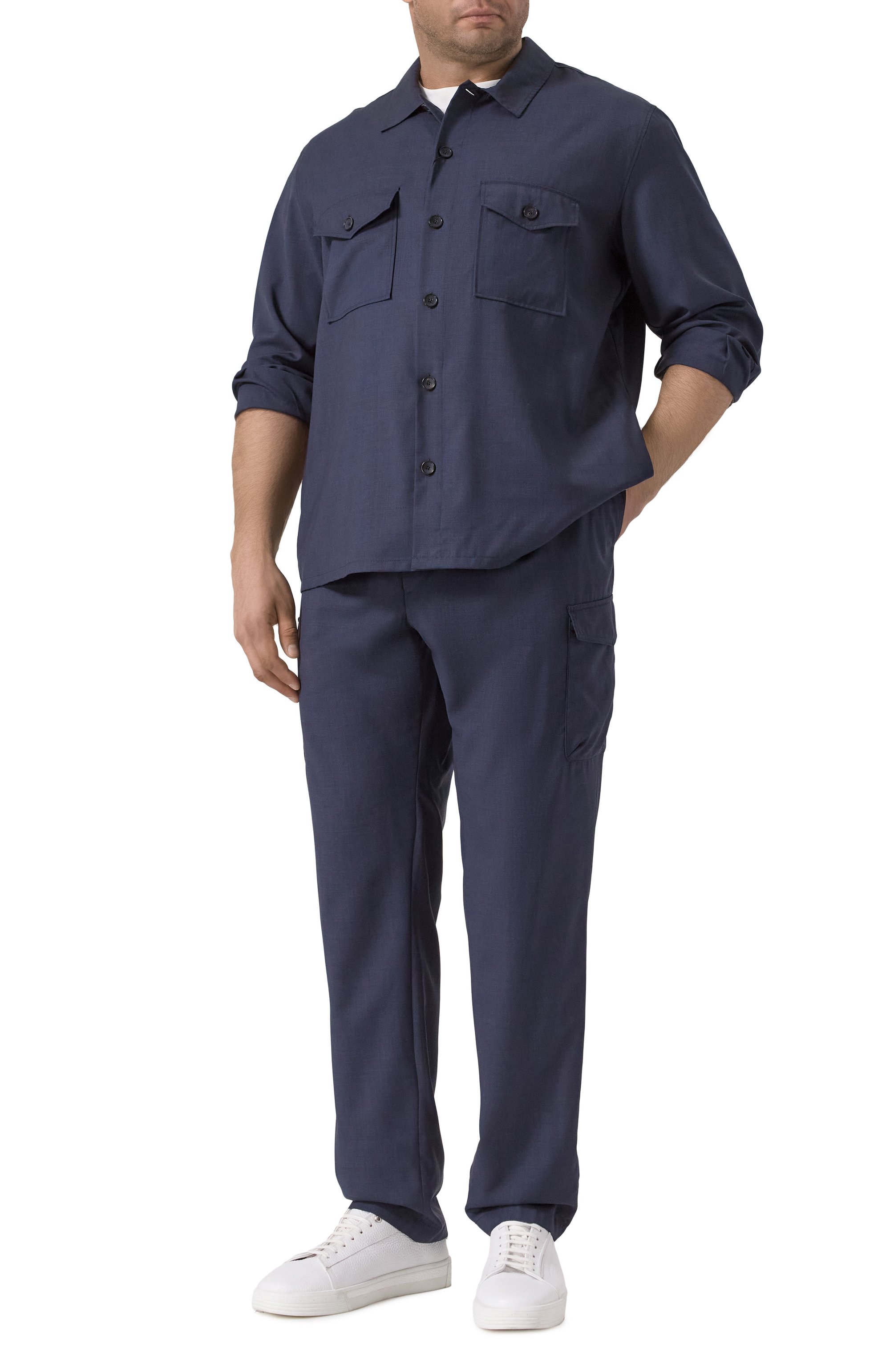 Шерстяные брюки-карго WINDSOR, арт. 13 FAM02-W-U 10006878/10006878, фото 2