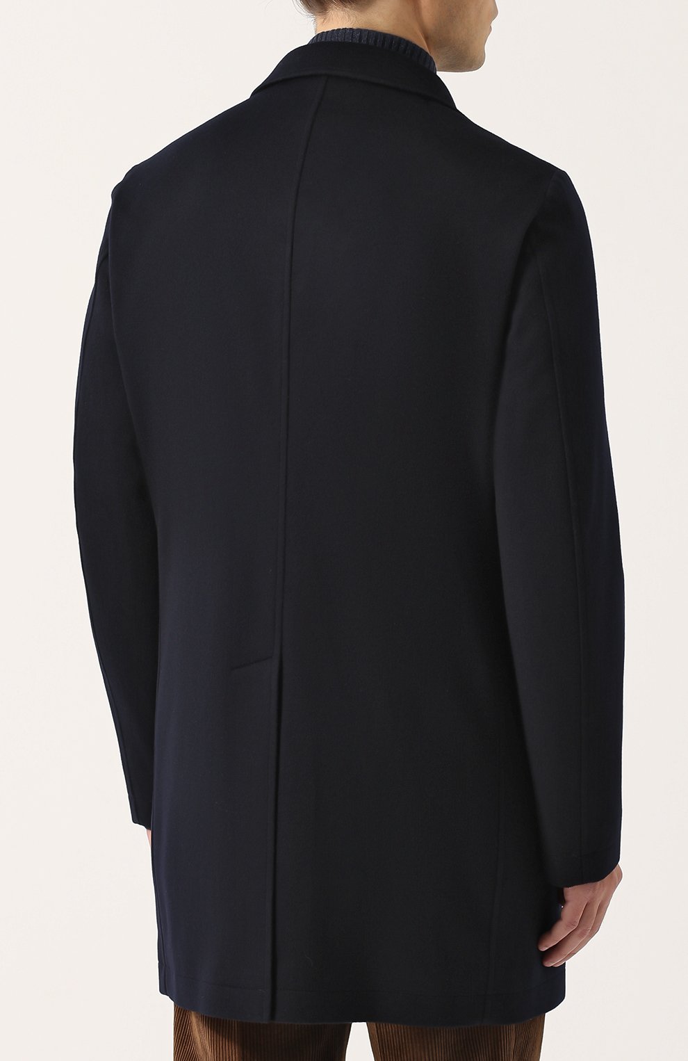 Однобортное пальто из шерсти викуньи LORO PIANA, арт. FAG4533, фото 4