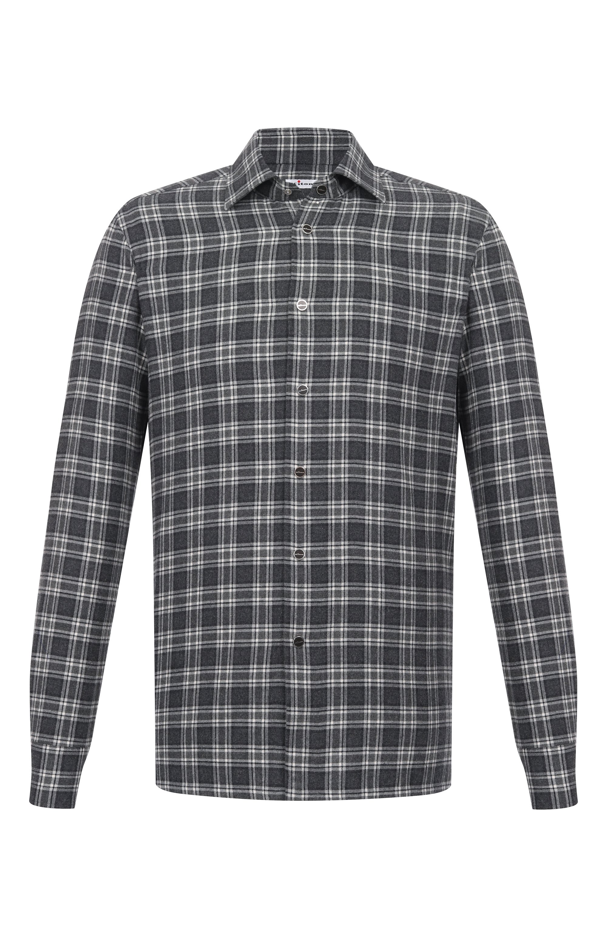 Хлопковая рубашка KITON, арт. UMCNERHH0864712, фото 1