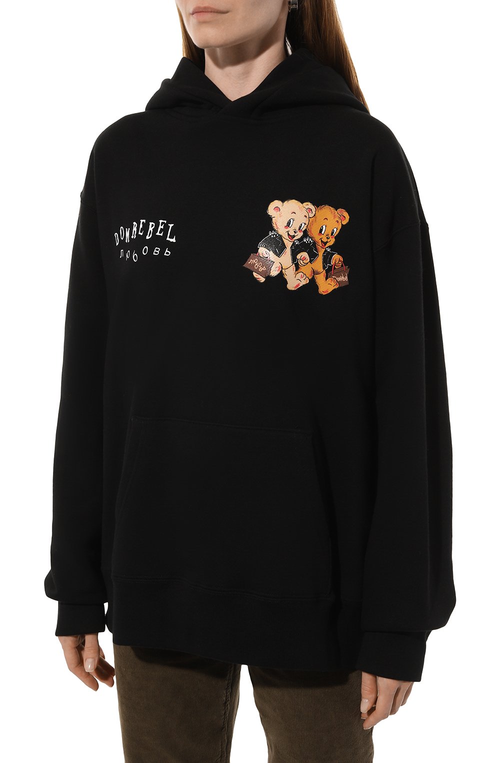 Хлопковое худи DOMREBEL, арт. DU0/H00DIE, фото 3