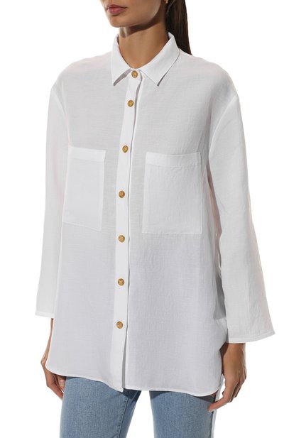 Рубашка из вискозы и льна PIETRO BRUNELLI, арт. CA0170/LI0023, фото 3