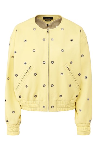 Женский кожаный бомбер ISABEL MARANT, арт. VE1289-20P003I/QUENTY