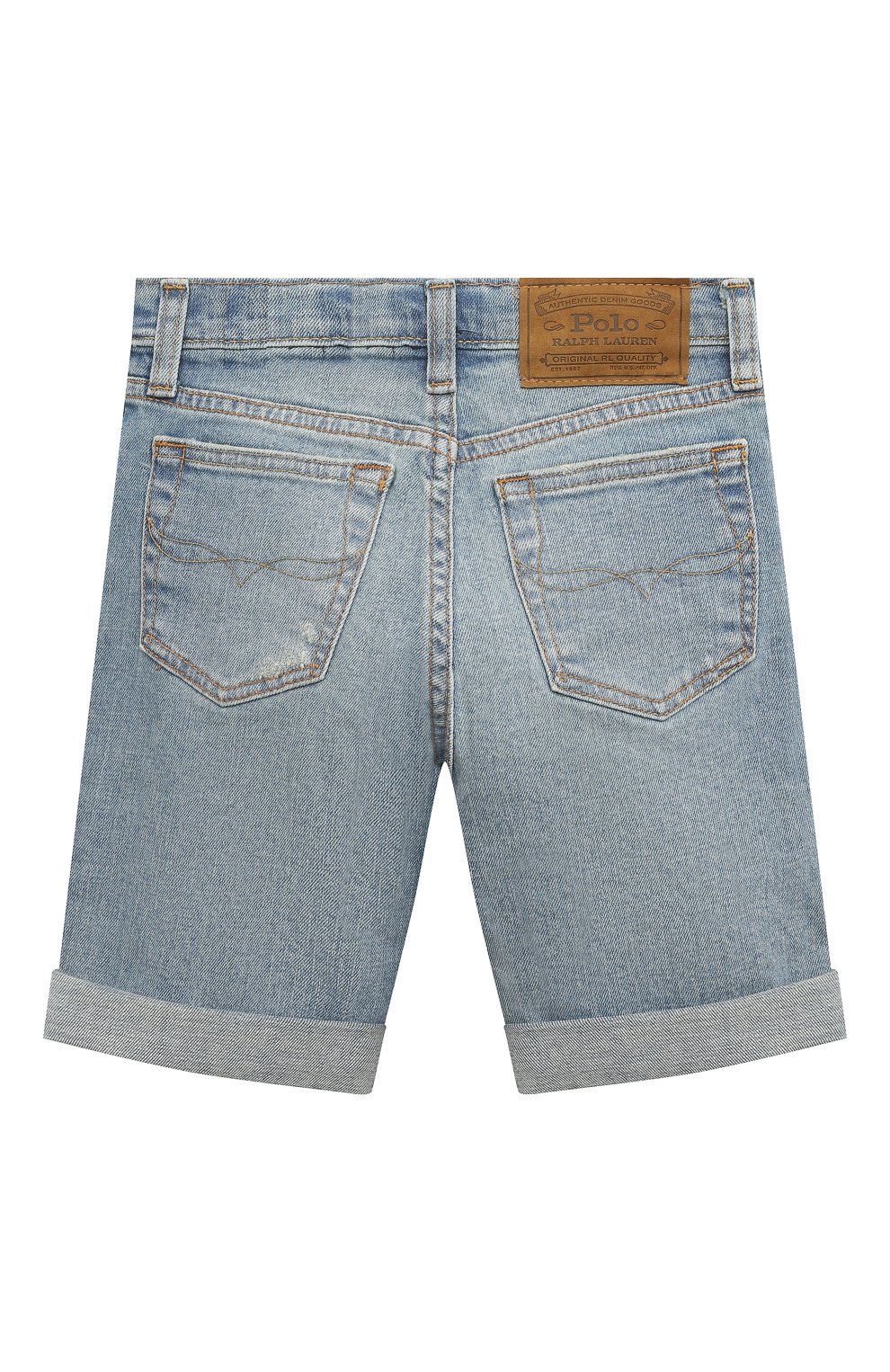 Джинсовые шорты POLO RALPH LAUREN голубого цвета по цене 8710 руб., арт. 322864091, фото 2 Джинсовые шорты POLO RALPH LAUREN, арт. 322864091, фото 2