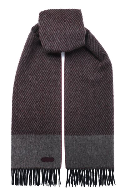 Мужской кашемировый шарф ZILLI, арт. SSAN00M0320VZI0C0