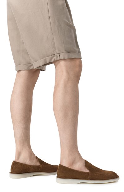 Замшевые лоферы PANTANETTI, арт. 18595A, фото 3