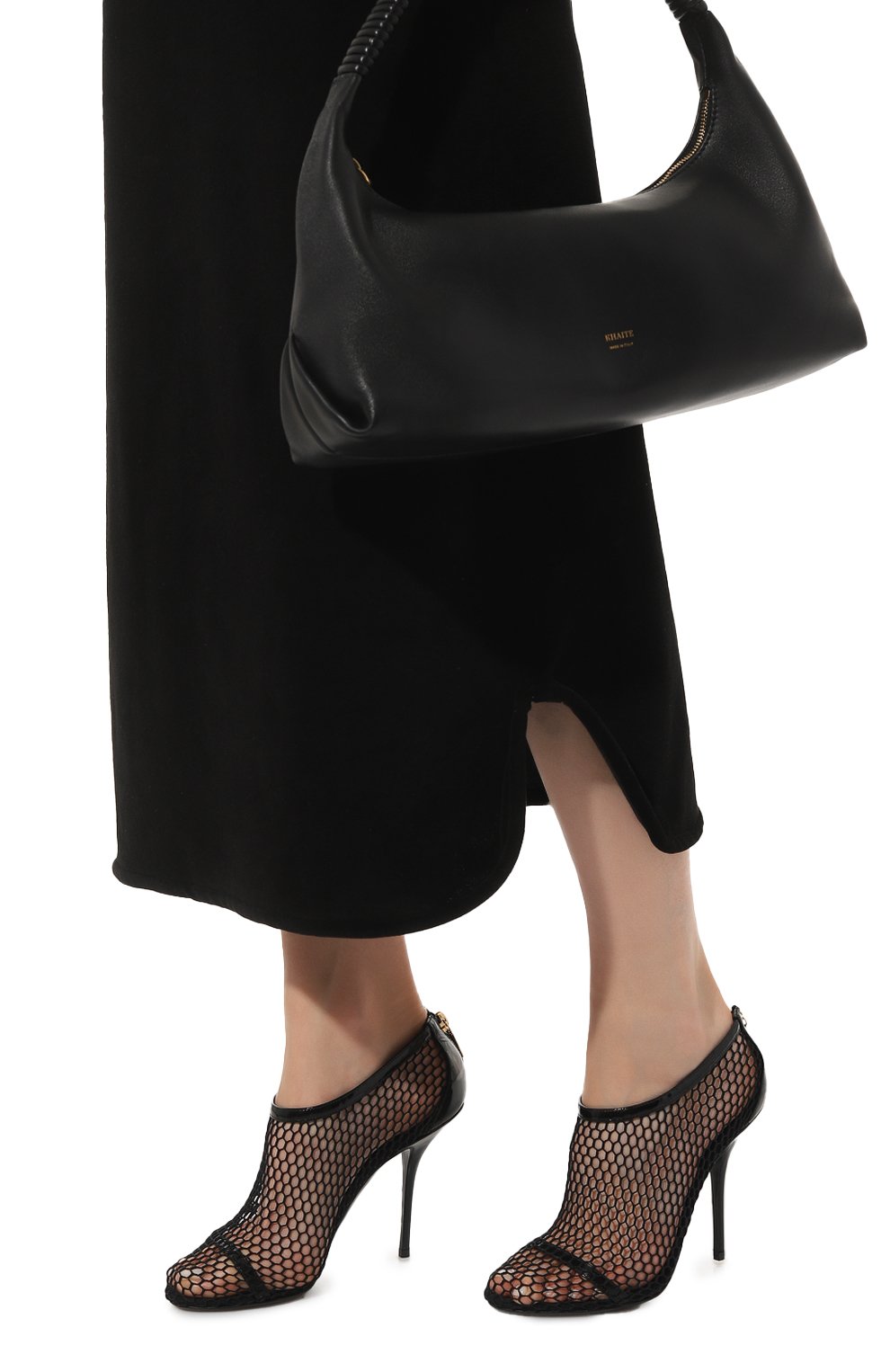 Комбинированные ботильоны DOLCE & GABBANA, арт. C00072/A0152, фото 3