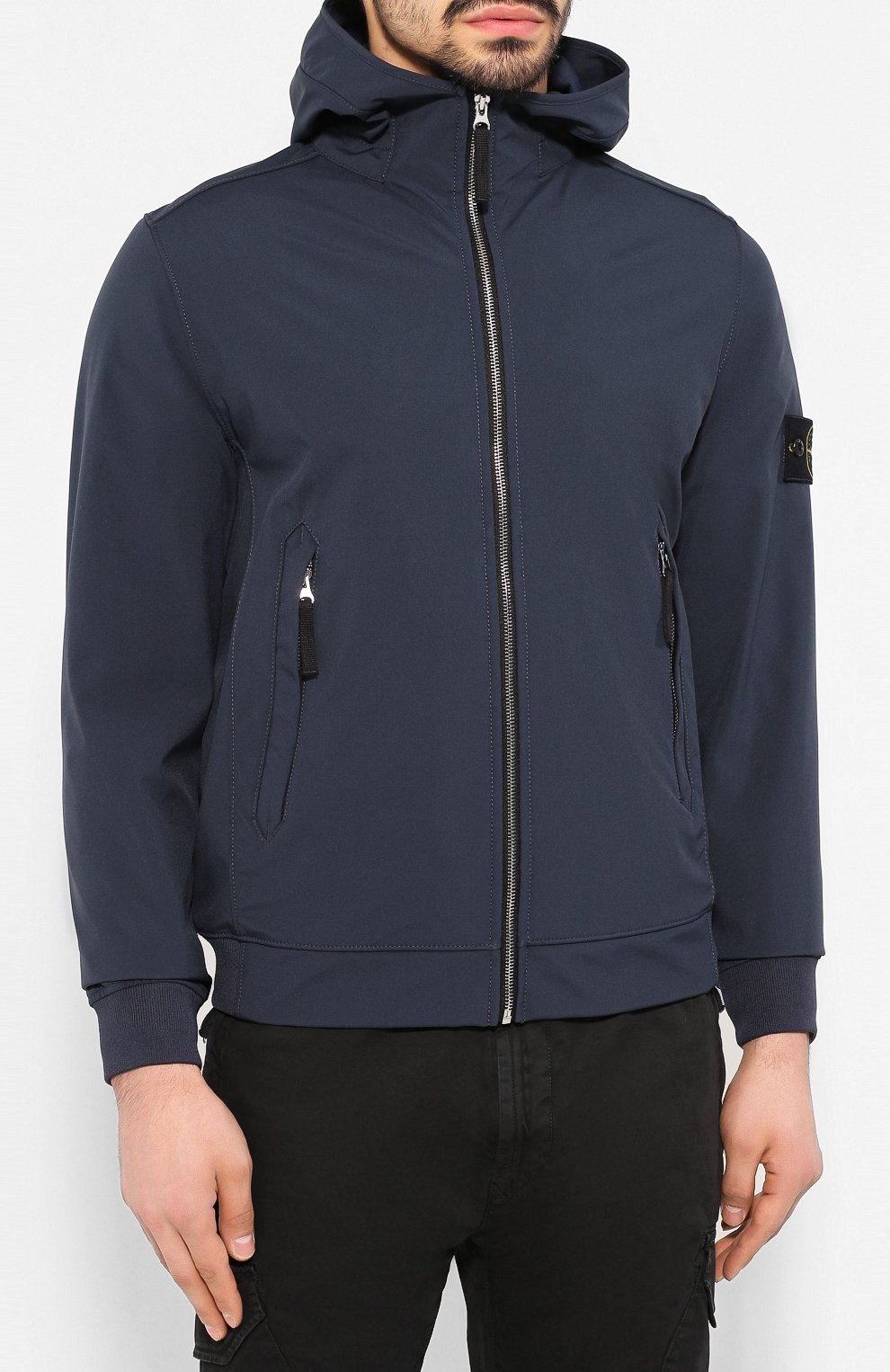 Бомбер STONE ISLAND синего цвета по цене 51900 руб., арт. 721540927, фото 3 Бомбер STONE ISLAND, арт. 721540927, фото 3