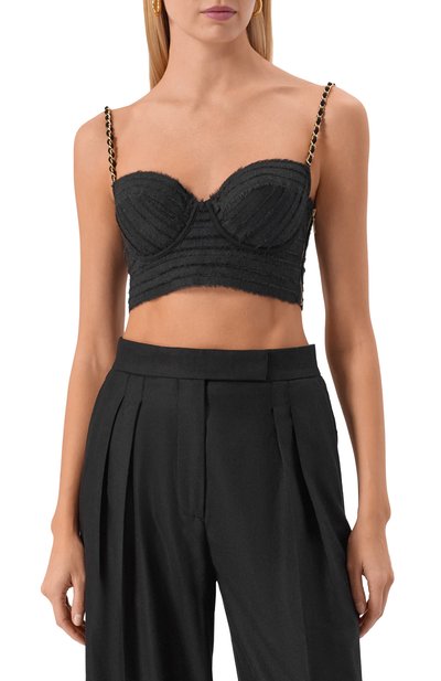 Топ LIVY черного цвета по цене 48210 руб., арт. 655095205, фото 3 Топ LIVY, арт. 655095205, фото 3