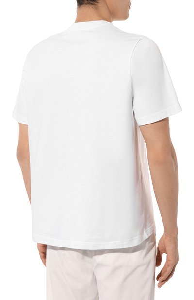 Хлопковая футболка CASABLANCA, арт. MPS24-JTS-001-09, фото 4