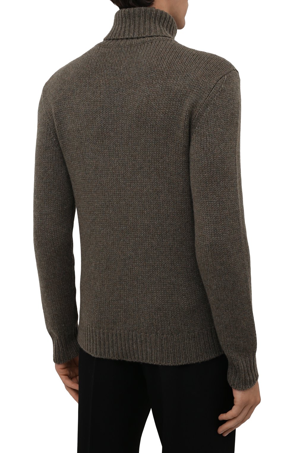 Кашемировый свитер RALPH LAUREN хаки цвета по цене 188000 руб., арт. 790846096, фото 4 Кашемировый свитер RALPH LAUREN, арт. 790846096, фото 4