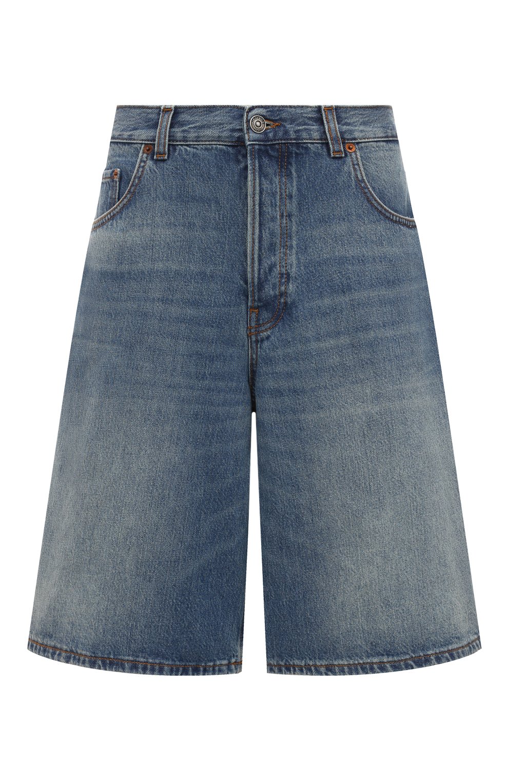 Джинсовые шорты HAIKURE синего цвета по цене 22400 руб., арт. HEW03329DF124L0833, фото 1 Джинсовые шорты HAIKURE, арт. HEW03329DF124L0833, фото 1