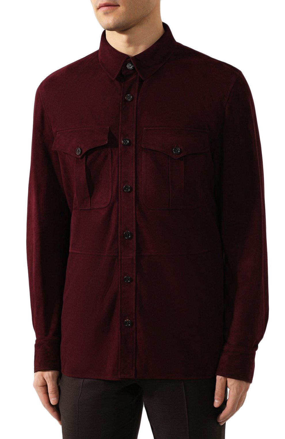 Замшевая рубашка RALPH LAUREN, арт. 790654923, фото 3