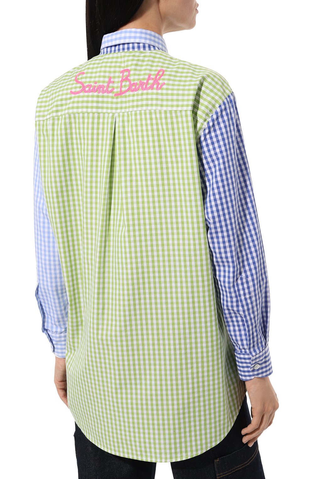 Хлопковая рубашка MC2 SAINT BARTH, арт. STBW/BRIGITTE/07190D, фото 4