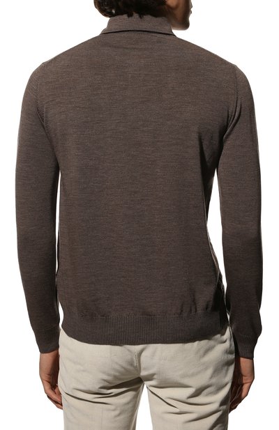 Шерстяное поло CORNELIANI, арт. 90M50A-2825145/00, фото 4