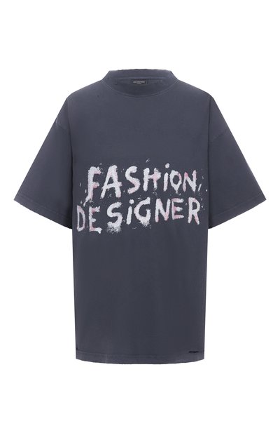 Хлопковая футболка BALENCIAGA, арт. 831305/TSVC5, фото 1