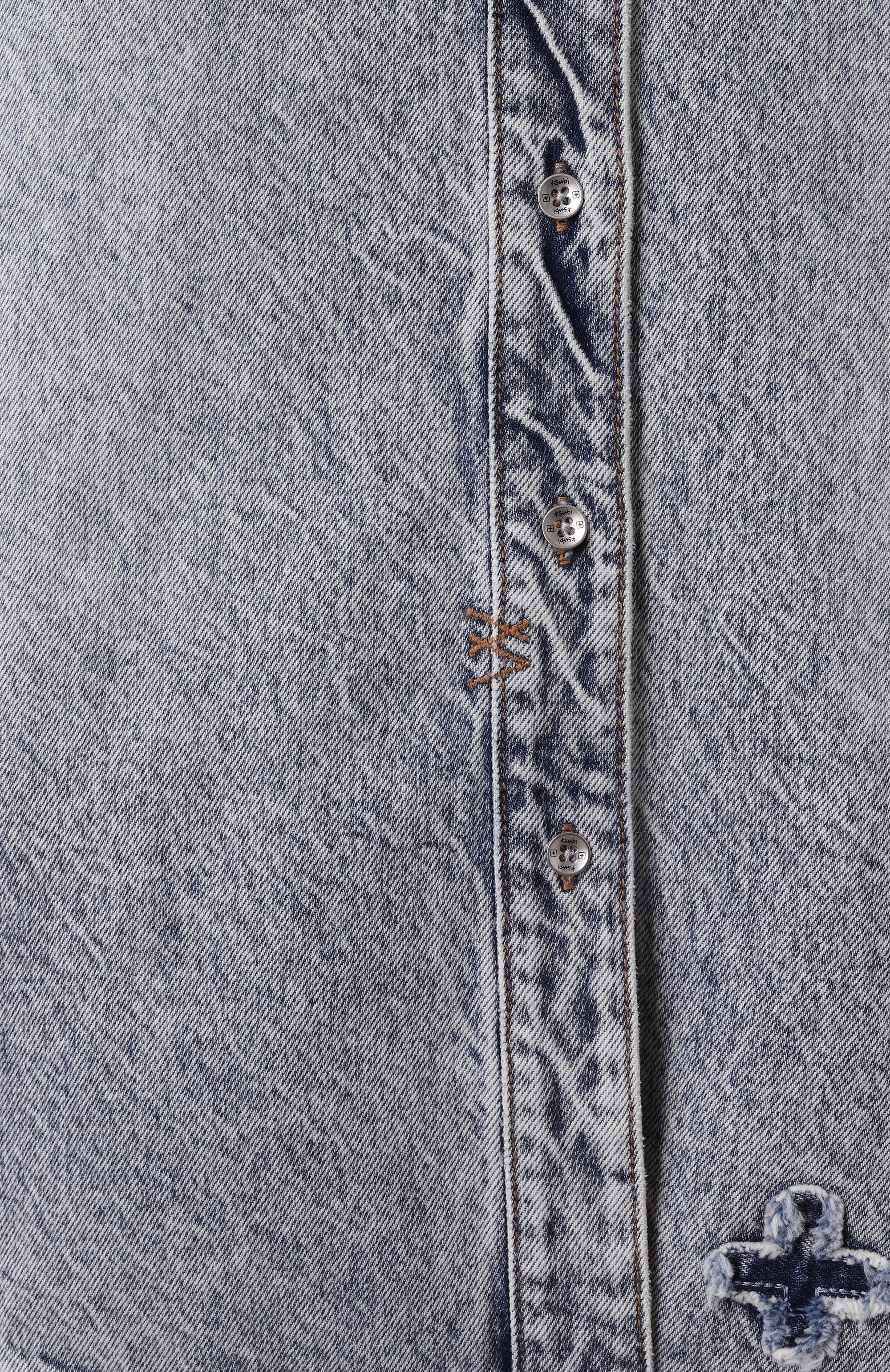 Джинсовая рубашка KSUBI, арт. WPS25SH002, фото 6