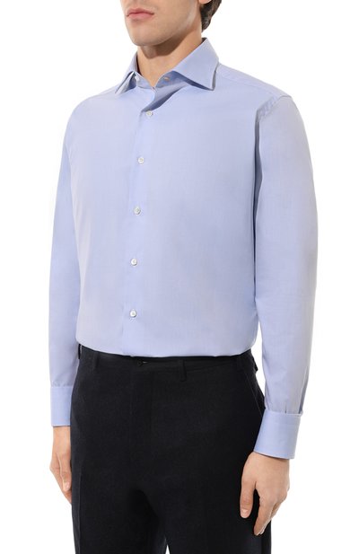 Хлопковая сорочка CANALI, арт. NCL7098/GR03299, фото 3