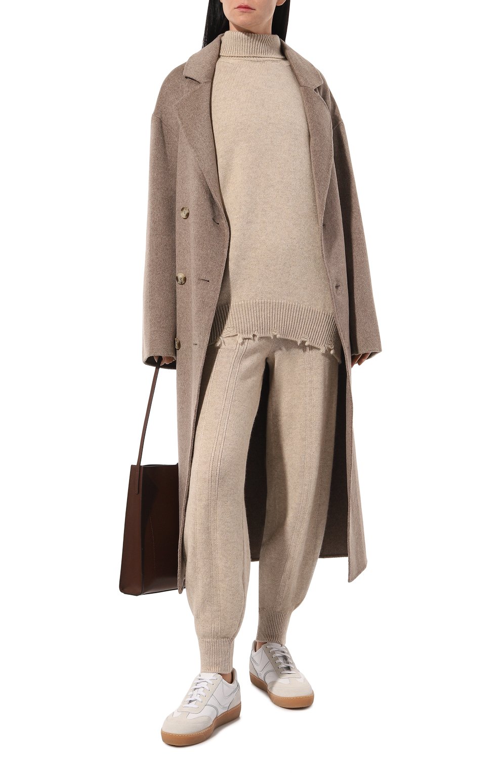 Кашемировые джоггеры AND THE BRAND, арт. W24-P031-1201-102, фото 2