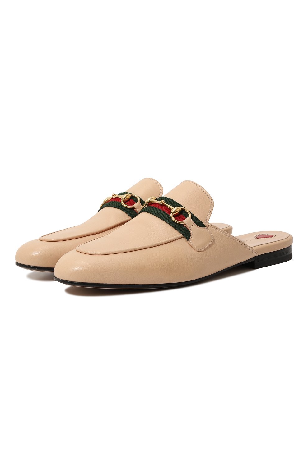 Кожаные сабо princetown GUCCI, арт. 629084 CQXM0, фото 1