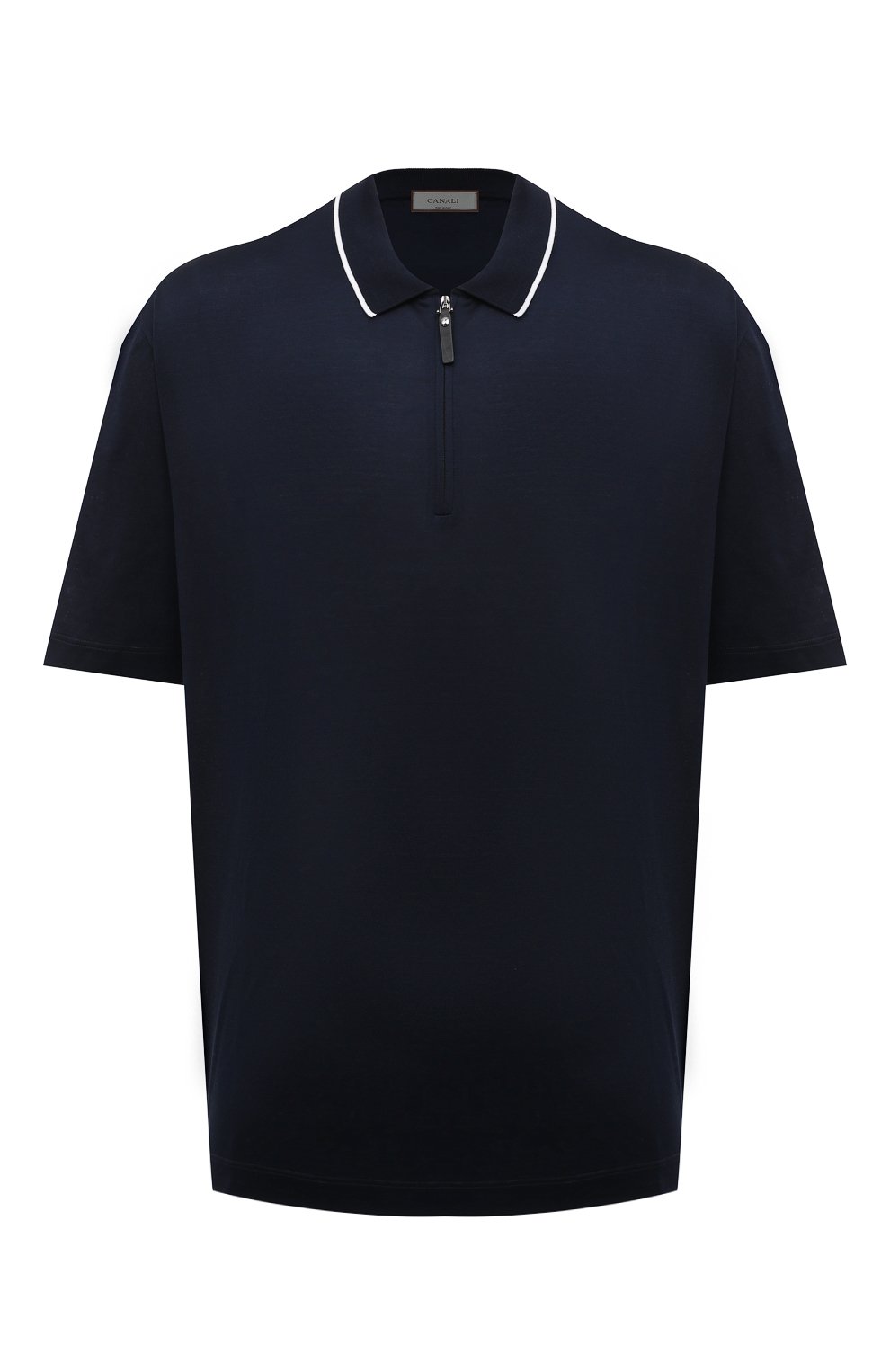 Хлопковое поло CANALI, арт. T0827B/MJ02035, фото 1