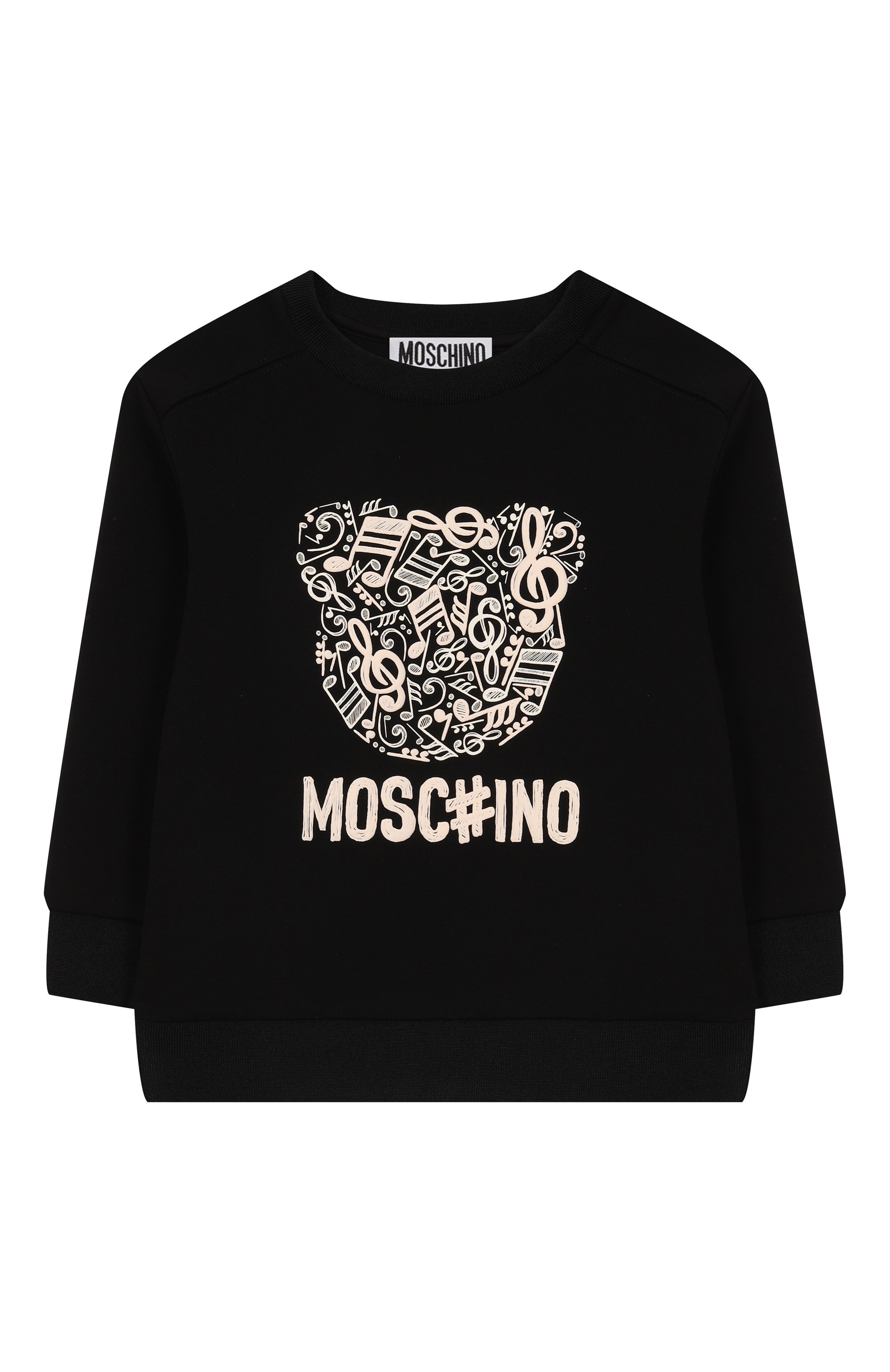 Хлопковый свитшот MOSCHINO, арт. HMF099/LDA58/4-8, фото 1