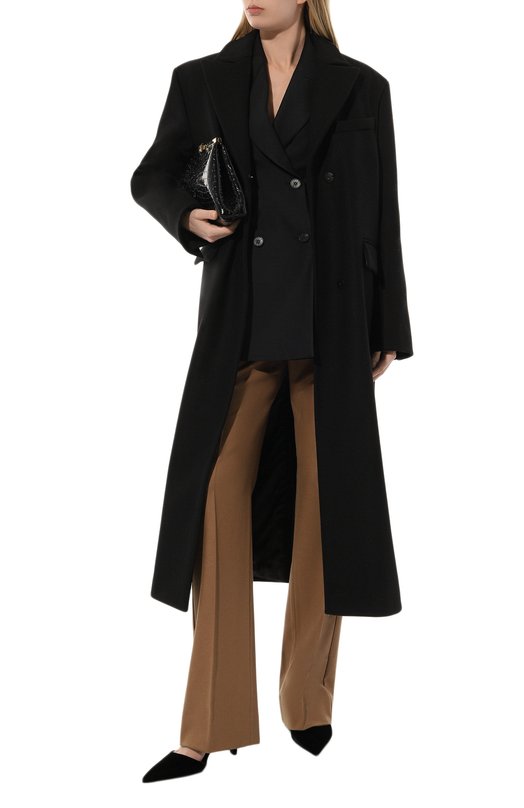 Шерстяные брюки Dolce & Gabbana FTCZ8T/GDBWW Коричневый  FTCZ8T/GDBWW Фото 2