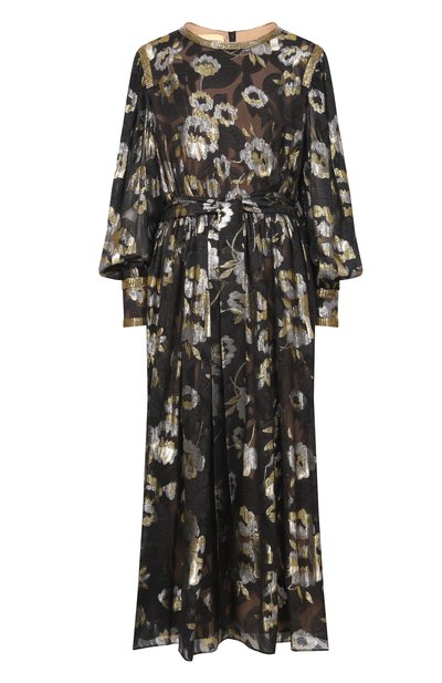 Женское шелковое платье VALENTINO, арт. 8B3VAJC0/A1B