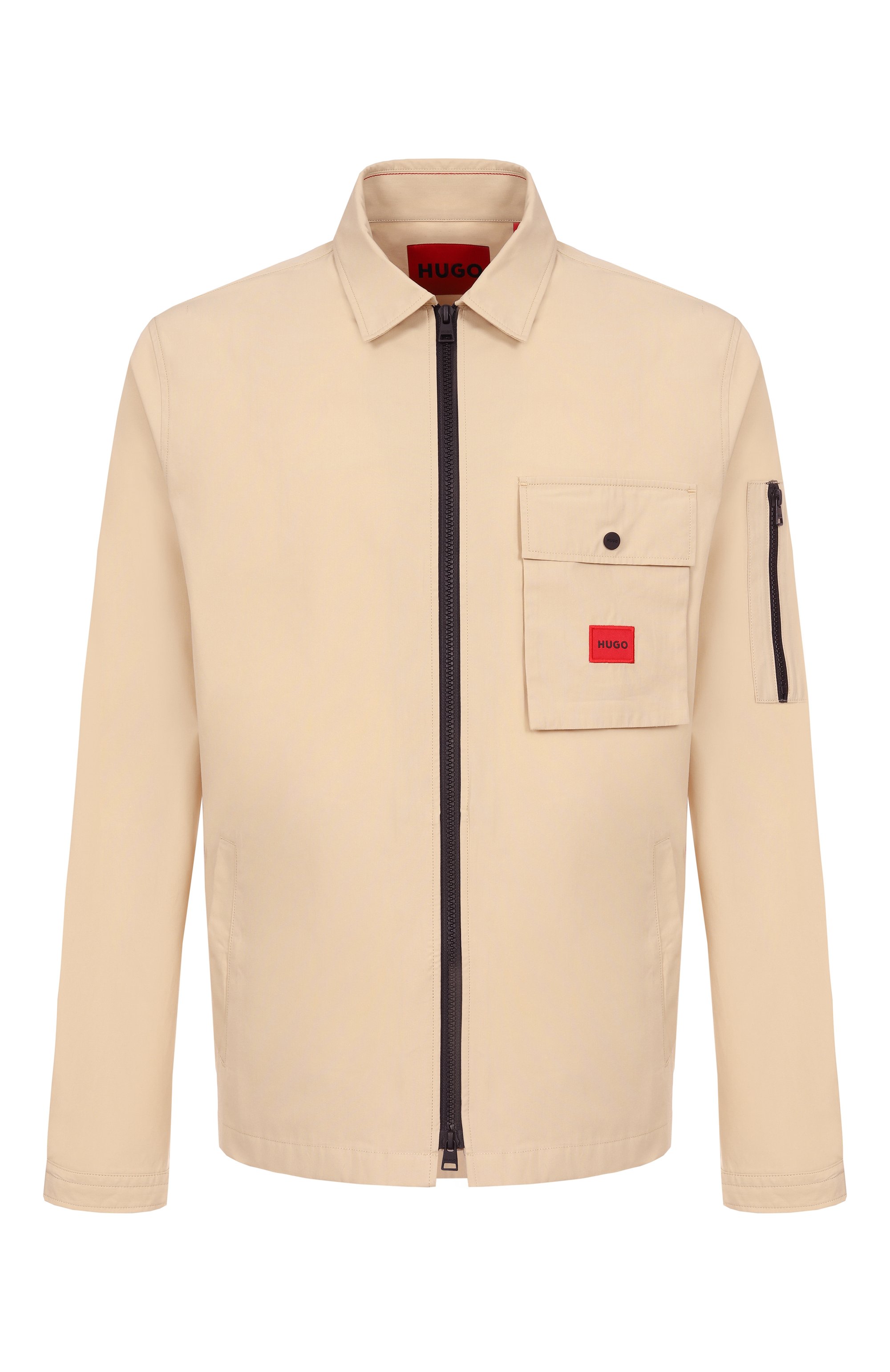 Хлопковая куртка-рубашка HUGO, арт. 50482701, фото 1