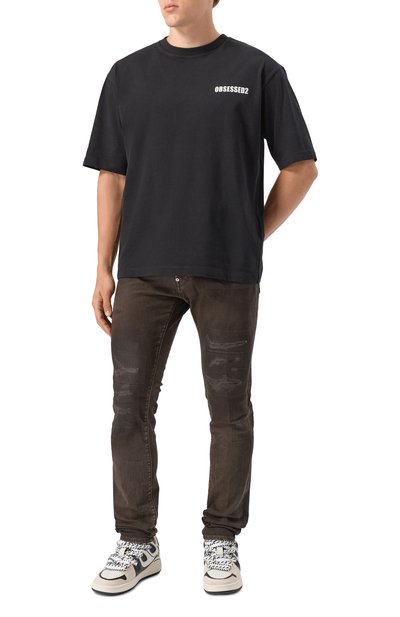 Хлопковая футболка DSQUARED2, арт. S74GD1479/D20033, фото 2