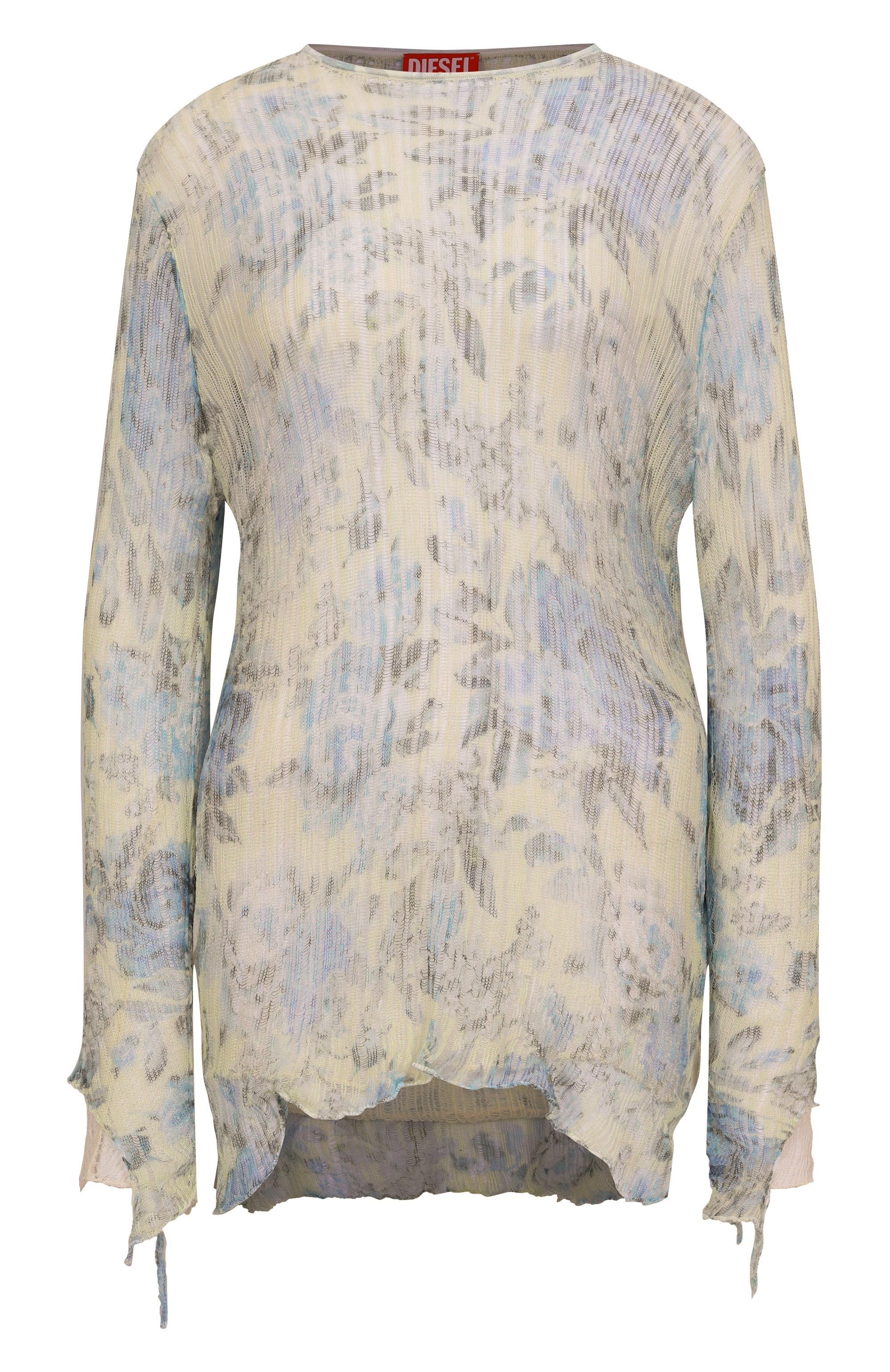 Хлопковый лонгслив DIESEL, арт. A18017/0AFBT, фото 1