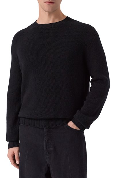 Джемпер из шерсти и вискозы PALM ANGELS, арт. PMHE027F25KNI002, фото 3