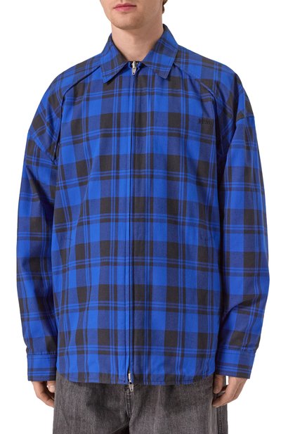 Двусторонняя куртка-рубашка JUUN.J синего цвета по цене 99500 руб., арт. JC5164P08P, фото 3 Двусторонняя куртка-рубашка JUUN.J, арт. JC5164P08P, фото 3