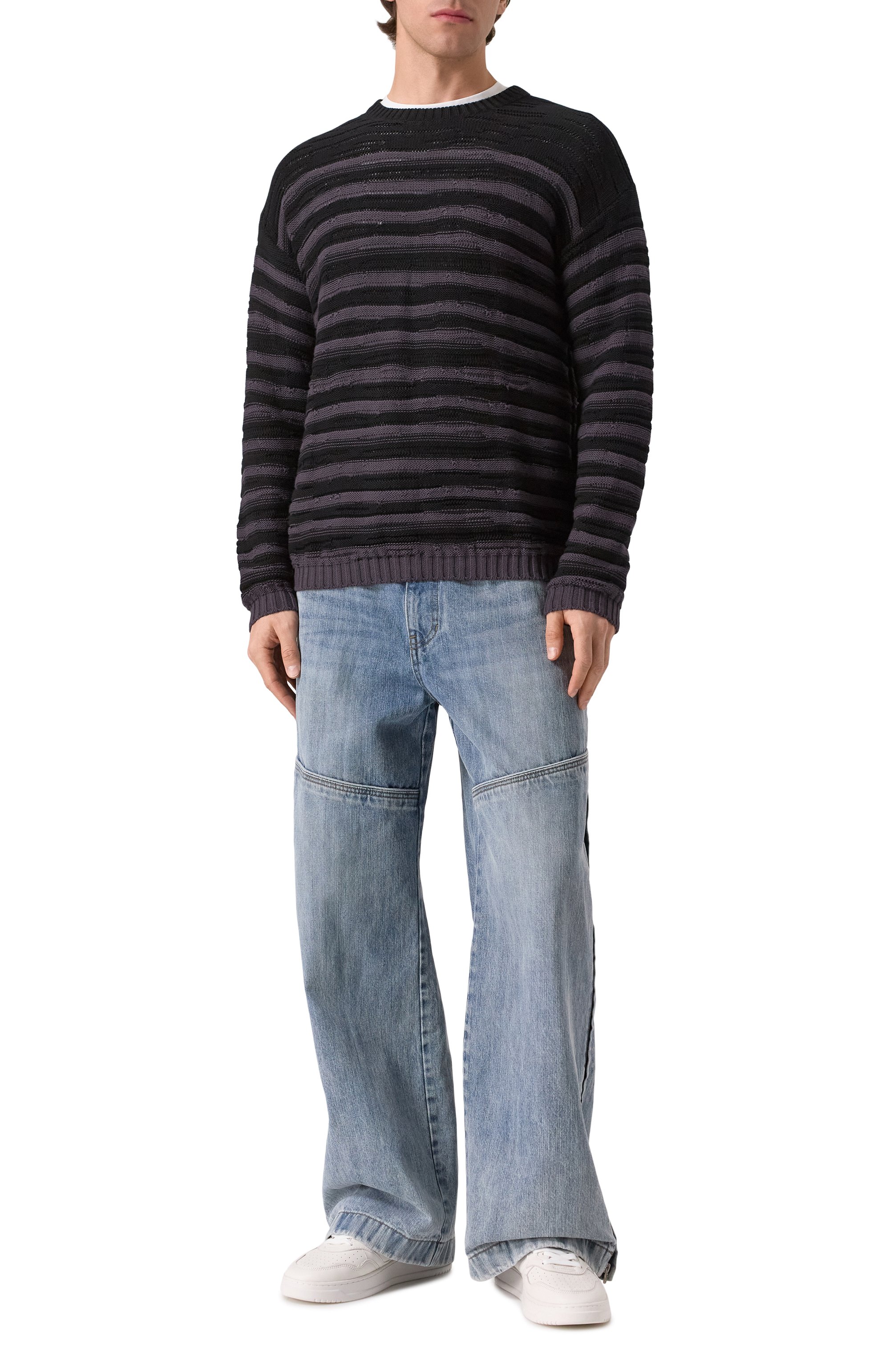 Хлопковый свитер AN OTHER DATE, арт. S25MA0DJP170, фото 2