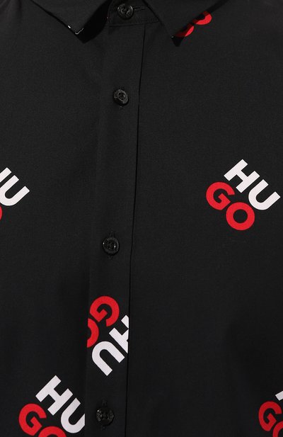 Хлопковая рубашка HUGO, арт. 50484412, фото 5