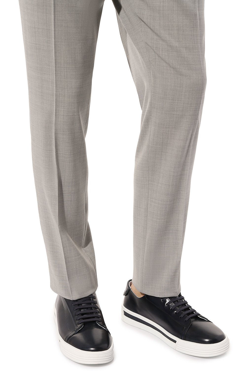 Кожаные кеды STEFANO RICCI, арт. UE23G6396/VT, фото 3