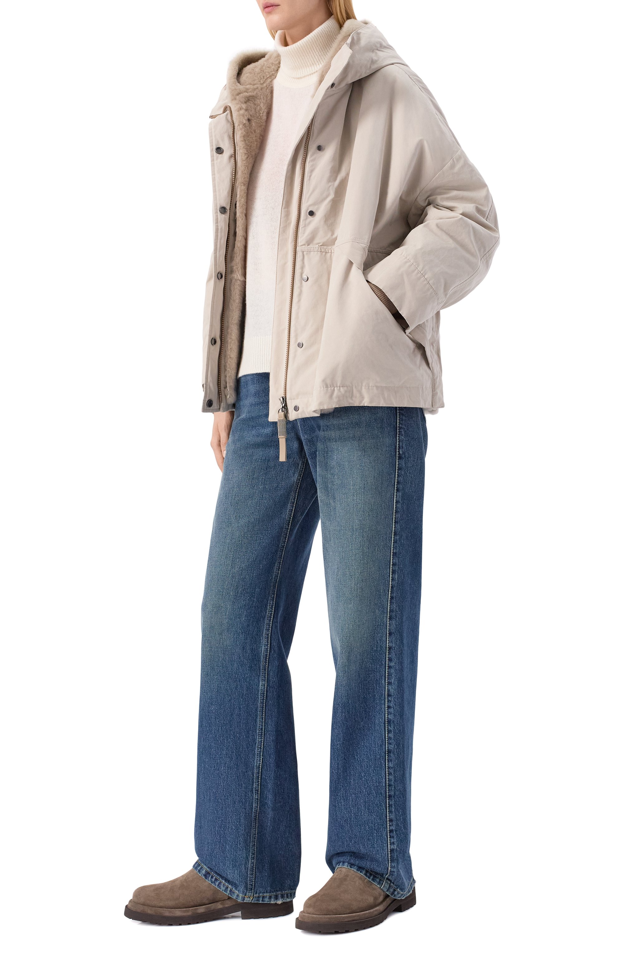 Замшевые ботинки BRUNELLO CUCINELLI, арт. MZSFG3089, фото 3